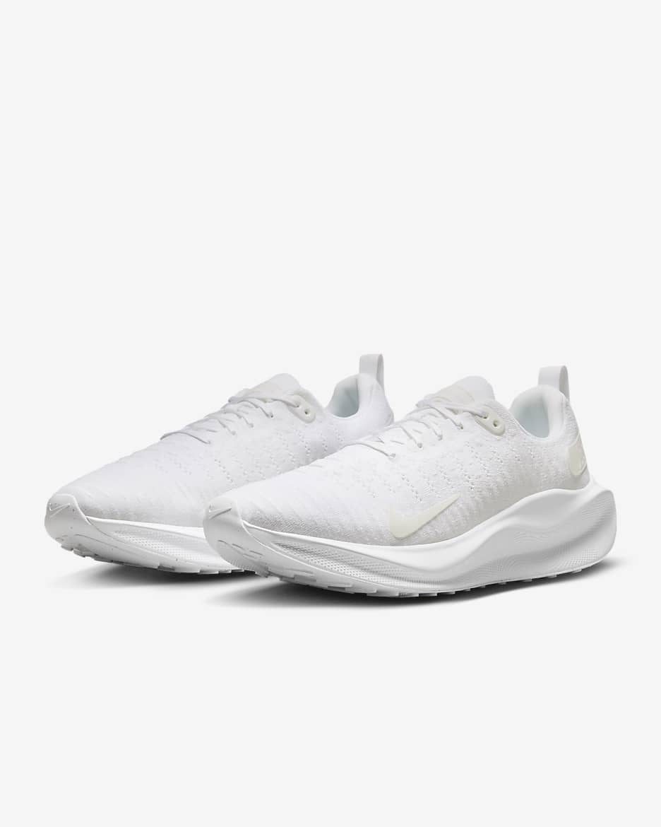 Nike InfinityRN 4 Men's Road Running Shoes - White/White