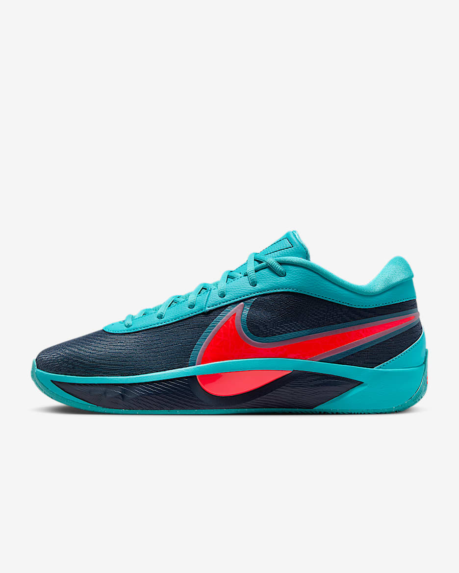 Scarpa da basket Giannis Freak 6 - Dusty Cactus/Bright Crimson/Ossidiana