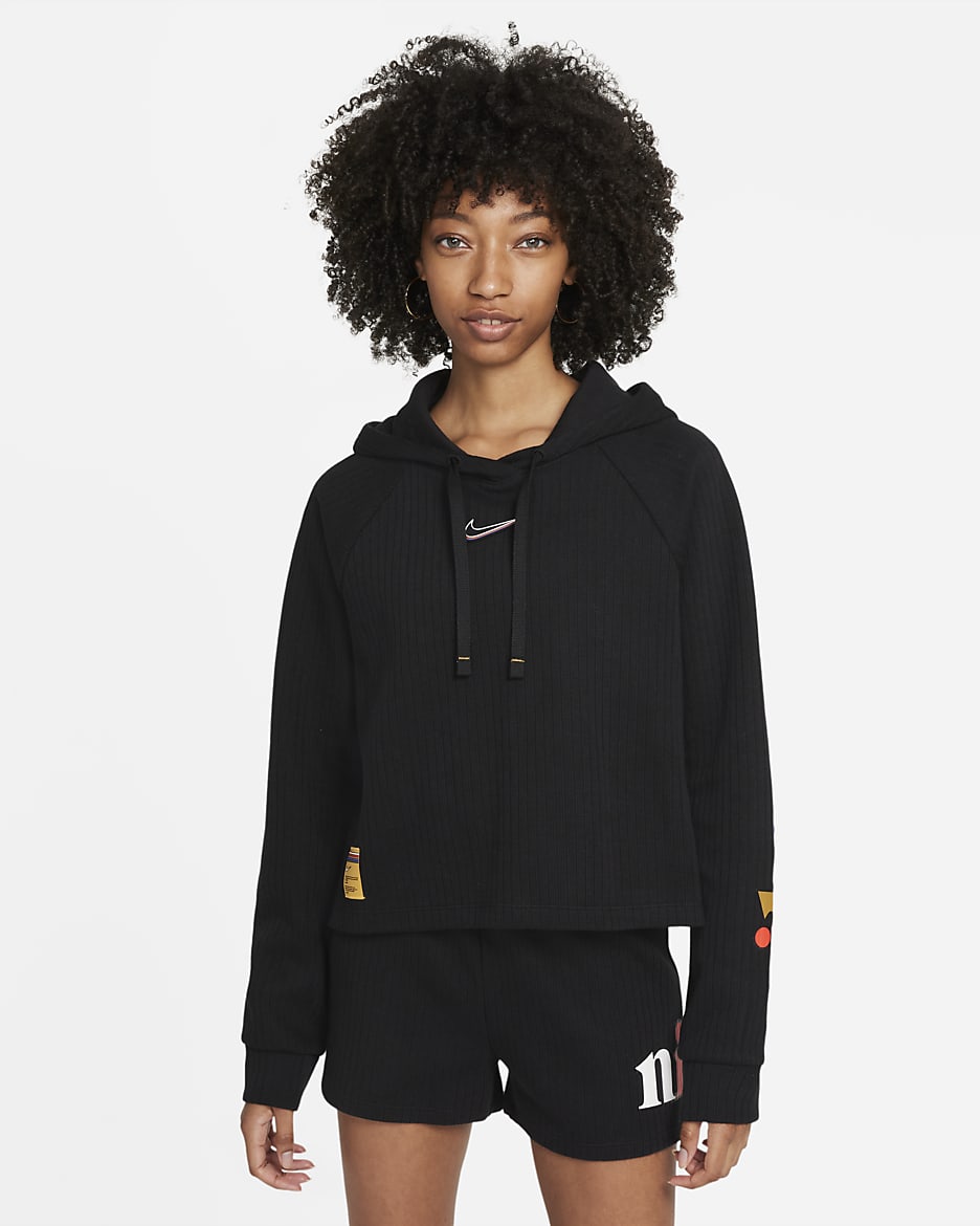 Sudadera con capucha para mujer Nike Sportswear - Negro