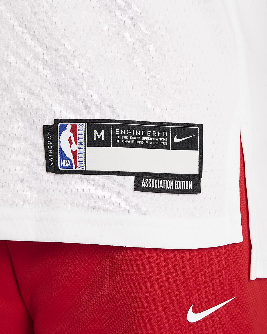 Maglia DeMar DeRozan Chicago Bulls 2022/23 Association Edition Swingman Nike NBA – Ragazzo/a - Bianco