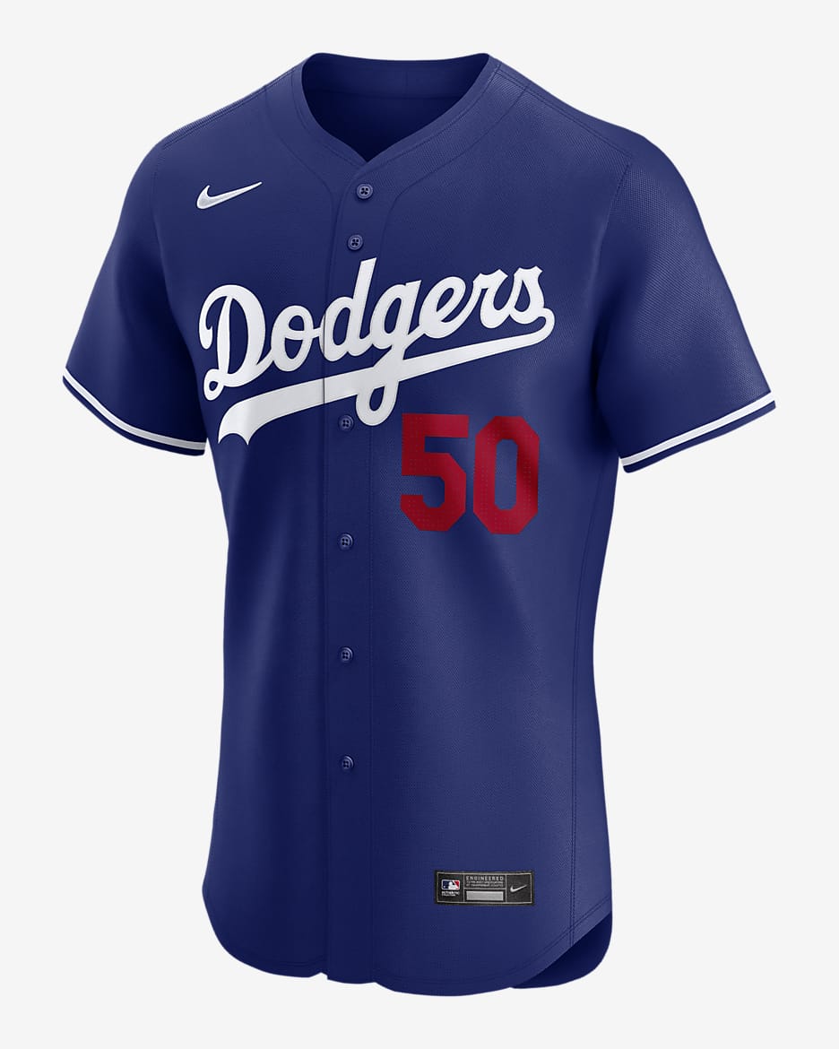 Mookie Betts Los Angeles Dodgers Men's Nike Dri-FIT ADV MLB Elite Jersey - Royal