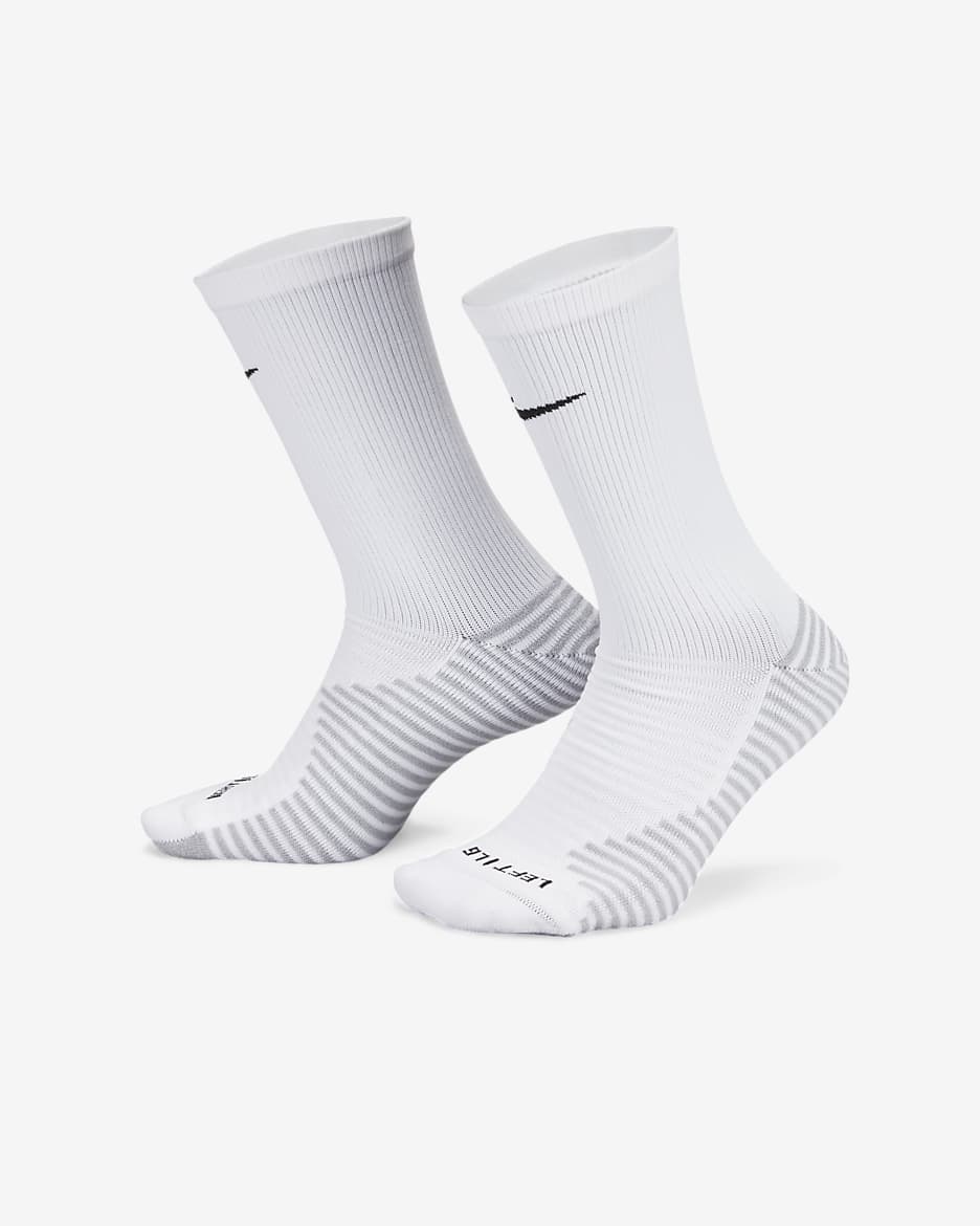 Nike Strike Football Crew Socks - White/Black