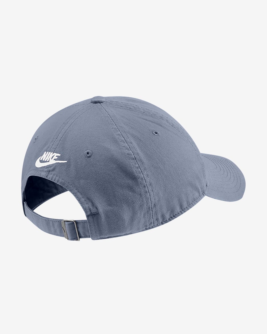 Nike Sportswear Heritage86 Adjustable Hat - Ashen Slate/White