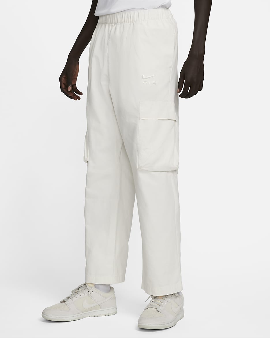 Nike Sportswear Air Men's Woven Cargo Pants - Sail/Sail
