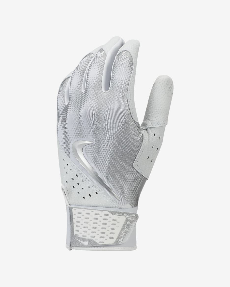 Nike Alpha Varsity Batting Gloves (1 Pair) - White