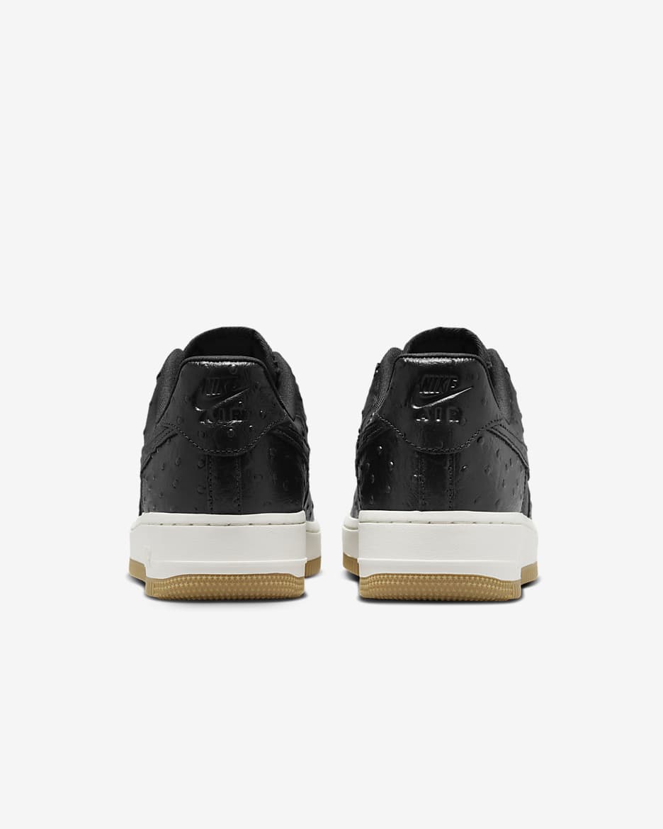 Nike Air Force 1 '07 LX Women's Shoes - Black/Sail/Gum Light Brown/Black