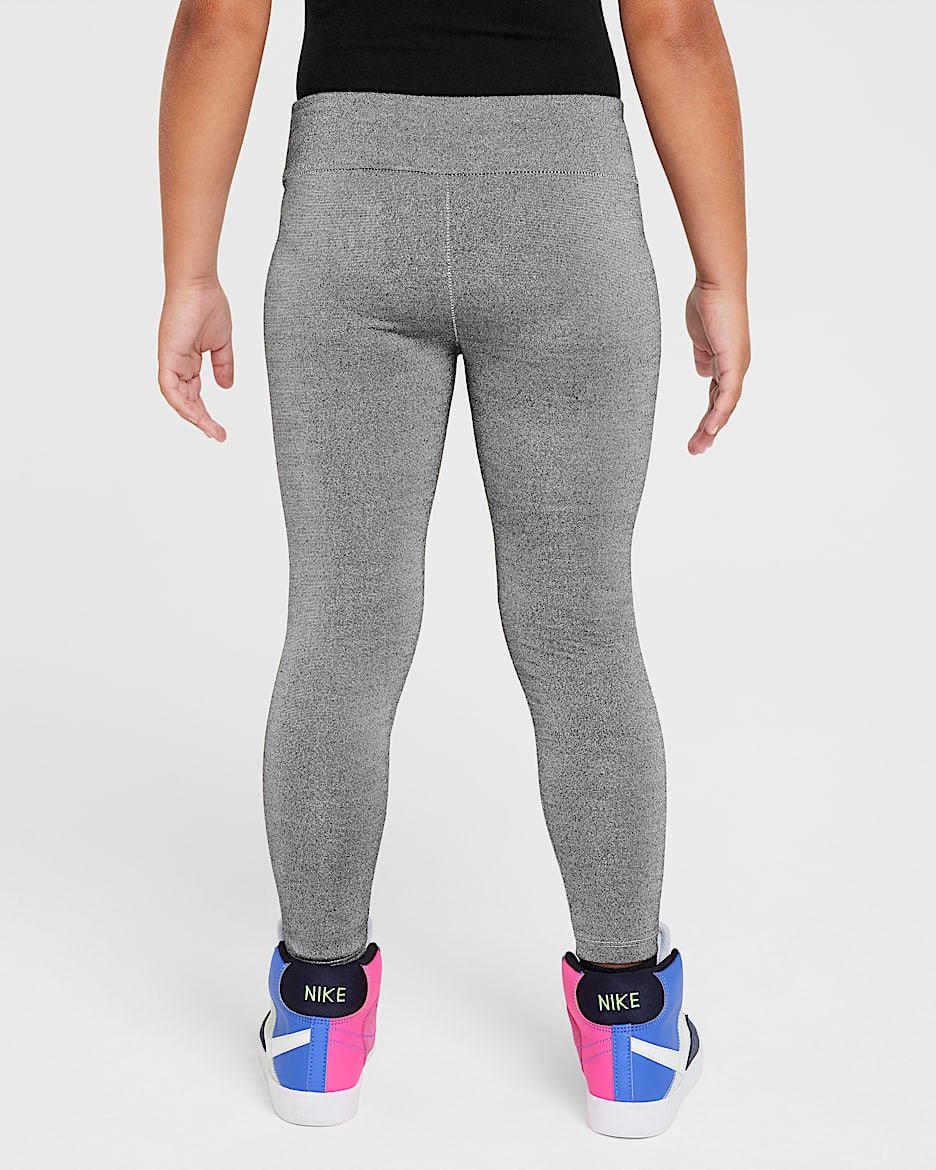 Nike Shine Leggings für jüngere Kinder - Schwarz