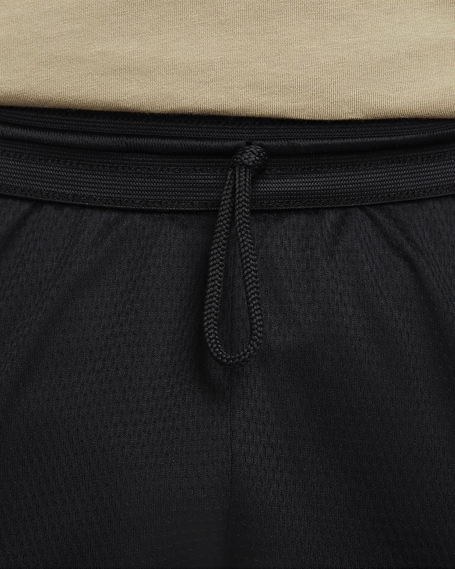 Nike Icon Dri-FIT Basketballshorts für Herren (ca. 20,5 cm) - Schwarz/Schwarz/Schwarz/Weiß