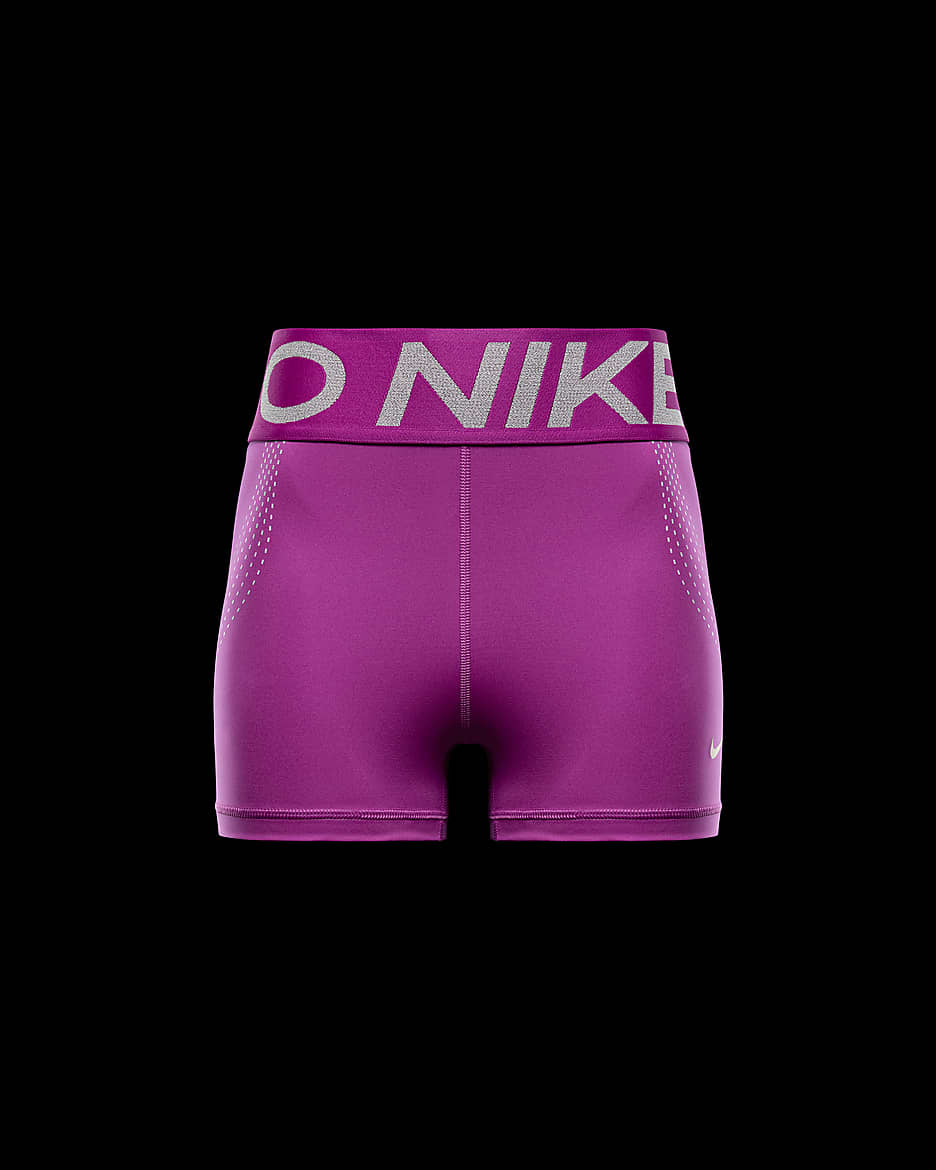 Nike Pro Sculpt Women's High-Waisted 7.5cm (approx.) Biker Shorts - Hot Fuchsia