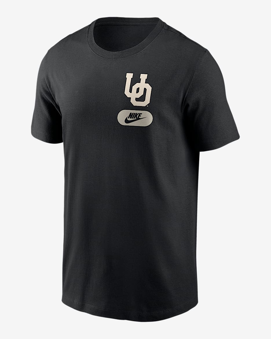 Oregon 2-Hit Men's Nike College T-Shirt - Black