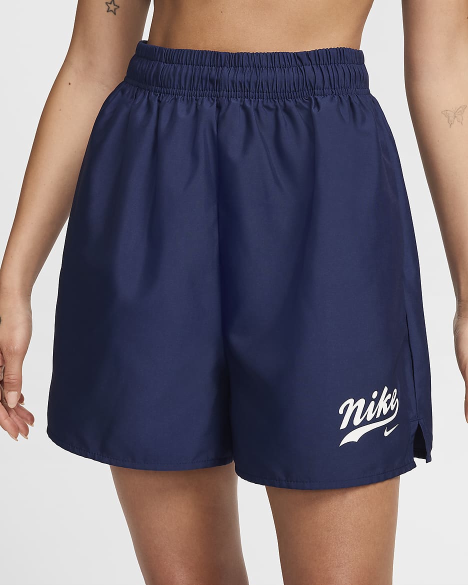 Nike Sportswear Women's Woven Shorts - Midnight Navy