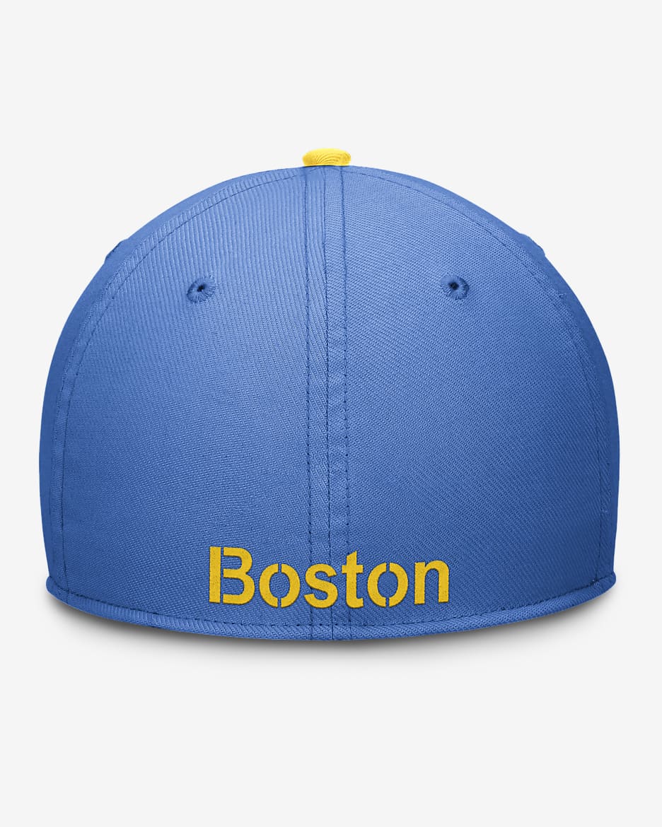 Boston Red Sox City Connect Swoosh Men's Nike Dri-FIT MLB Hat - Light Blue