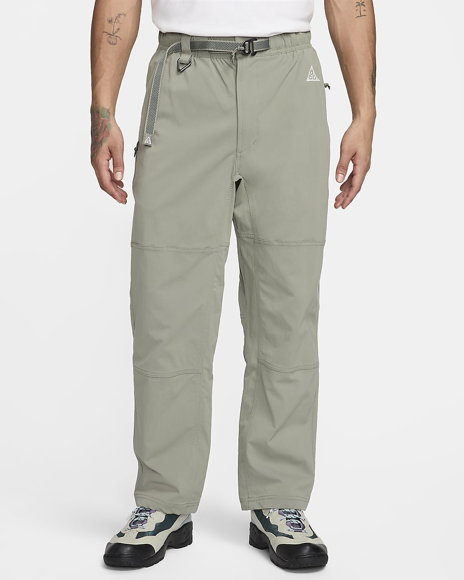 Nike ACG Pantalones de senderismo con protección UV - Hombre - Dark Stucco/Vintage Green/Summit White