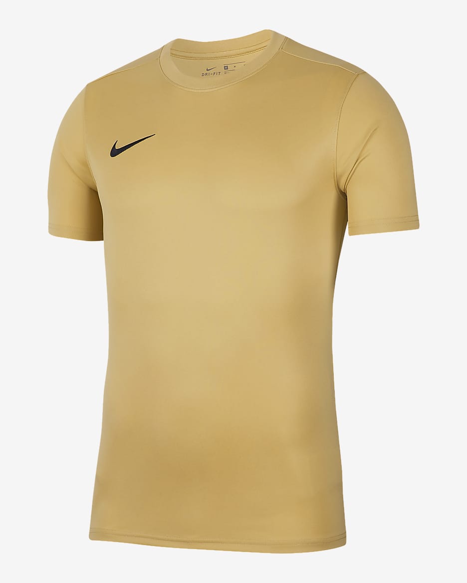 Nike Dri-FIT Park 7 Older Kids' Football Shirt - Jersey Gold/Black
