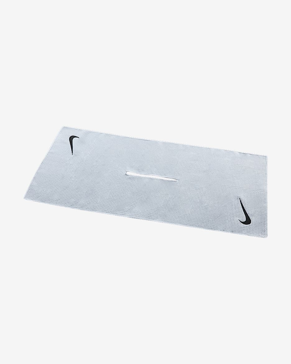 Toalla de golf Nike Caddy - Blanco