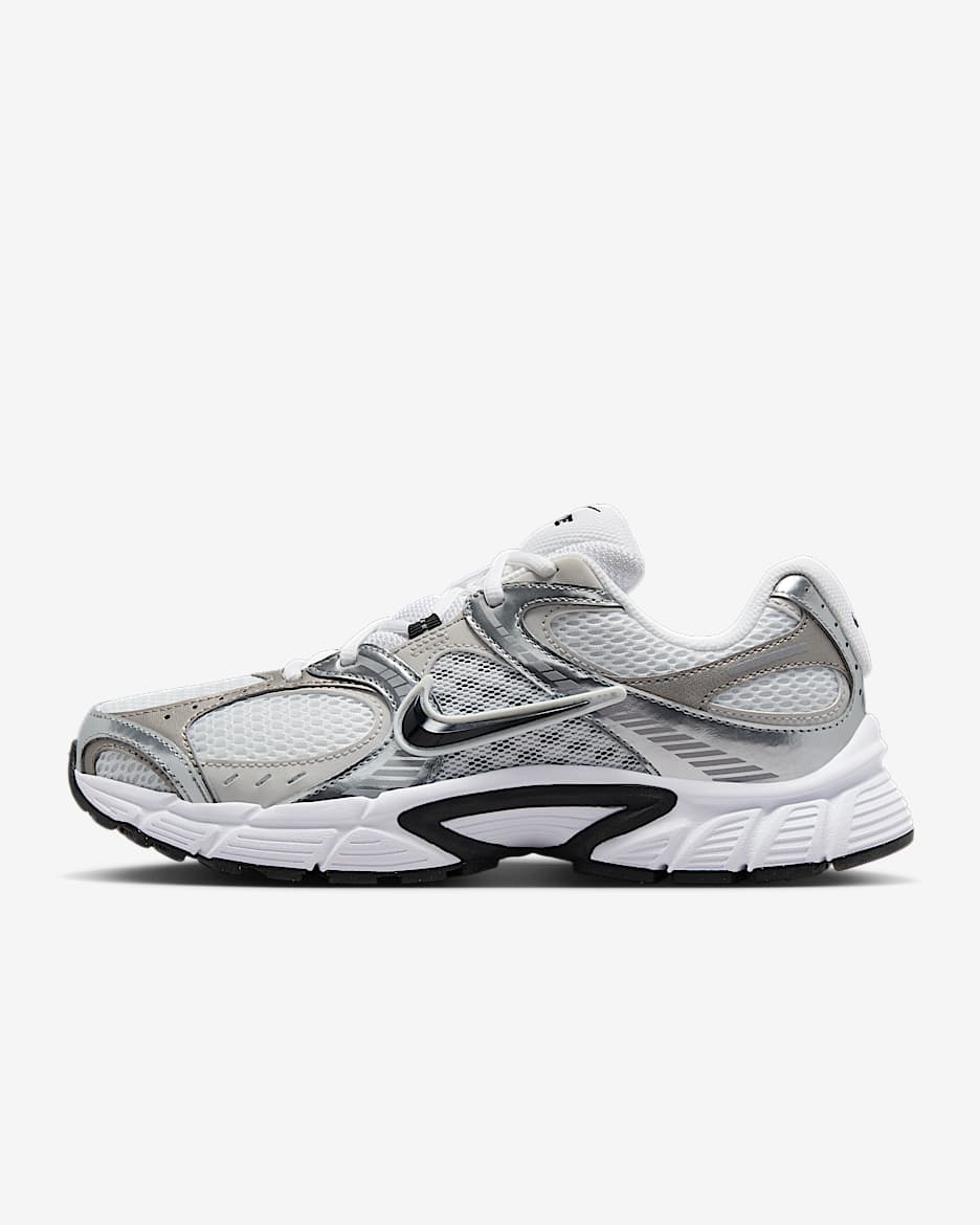 Tenis para mujer Nike V5 RNR - Blanco/Gris vasto/Plata metalizado/Negro