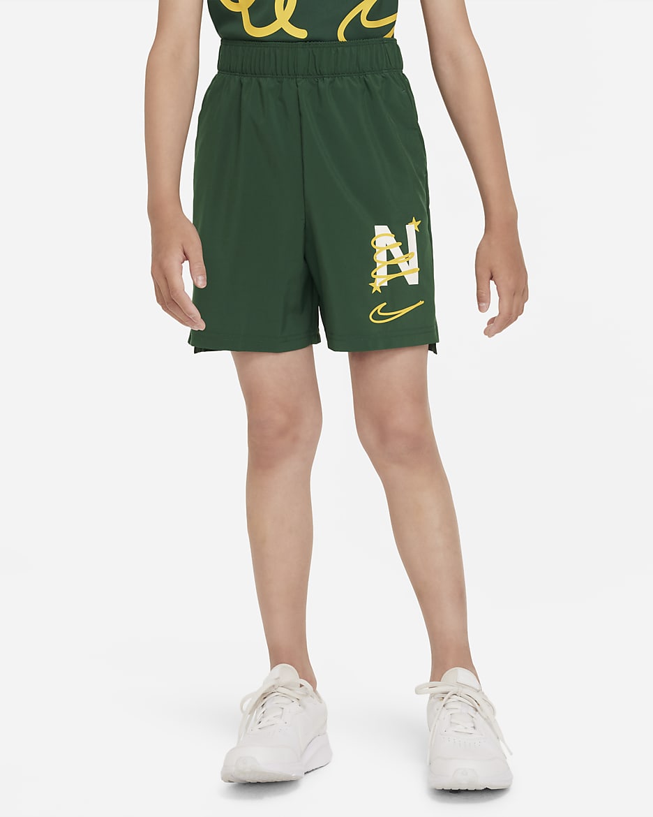 Nike Dri-FIT Performance Select Big Kids' (Boys') Shorts - Gorge Green/Yellow Ochre