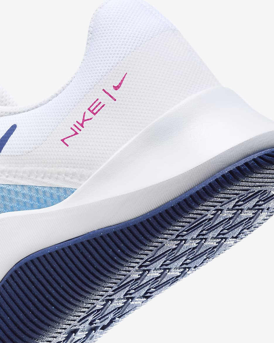 Nike MC Trainer 2 Men's Workout Shoes - White/Aquarius Blue/Fierce Pink/Deep Royal Blue