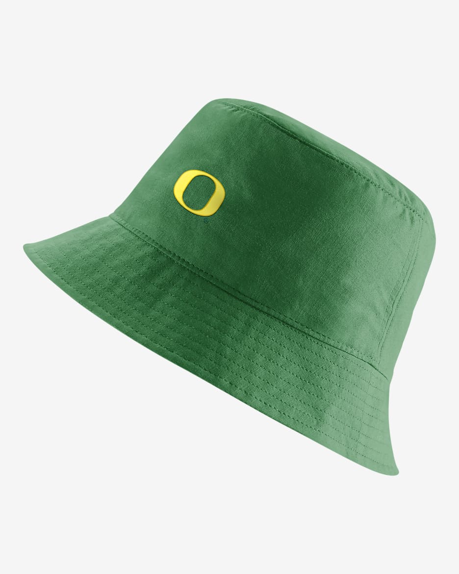 Oregon Nike College Bucket Hat - Apple Green