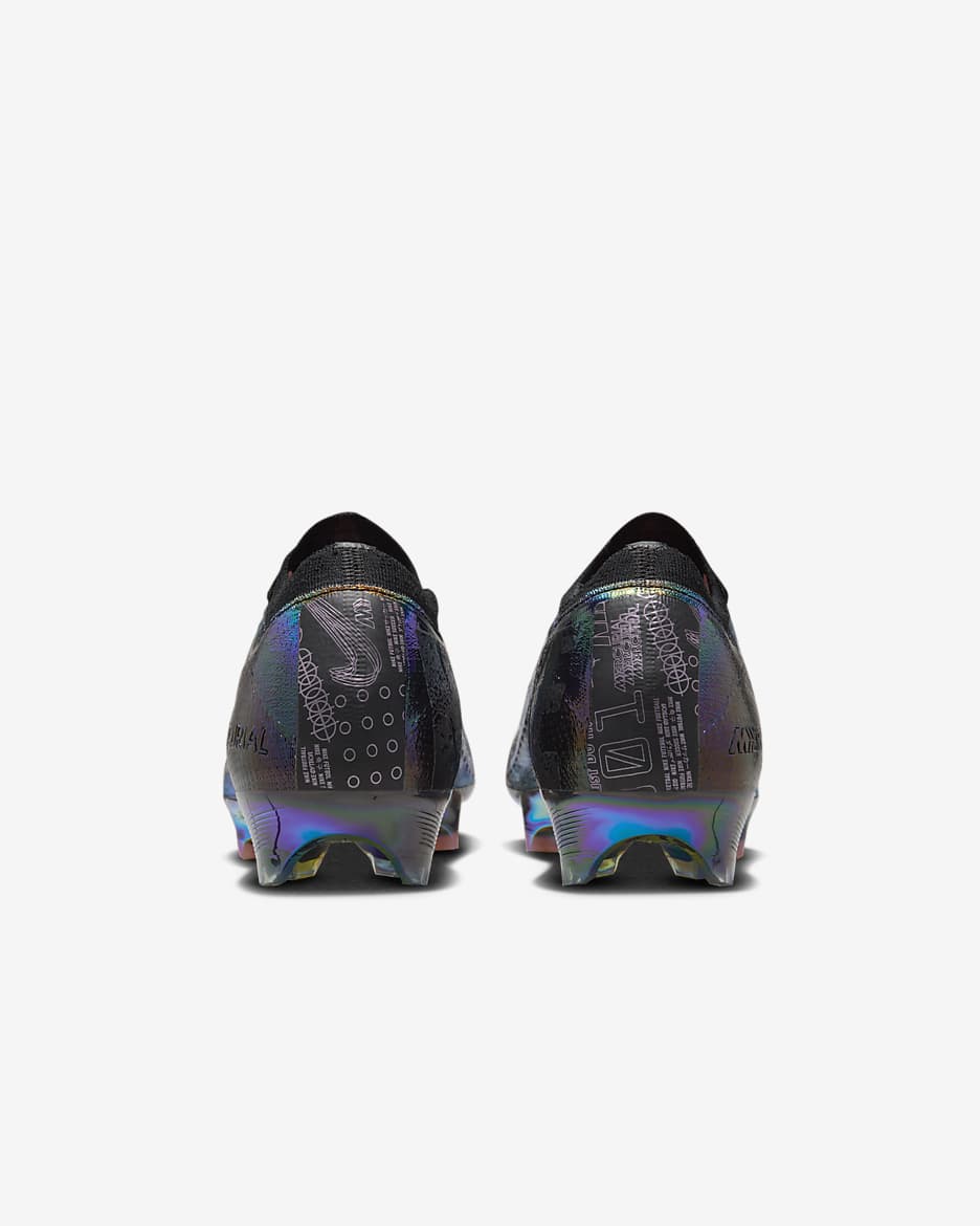 Chuteiras de futebol de perfil baixo FG Nike Mercurial Vapor 16 Elite SE - Preto/Preto