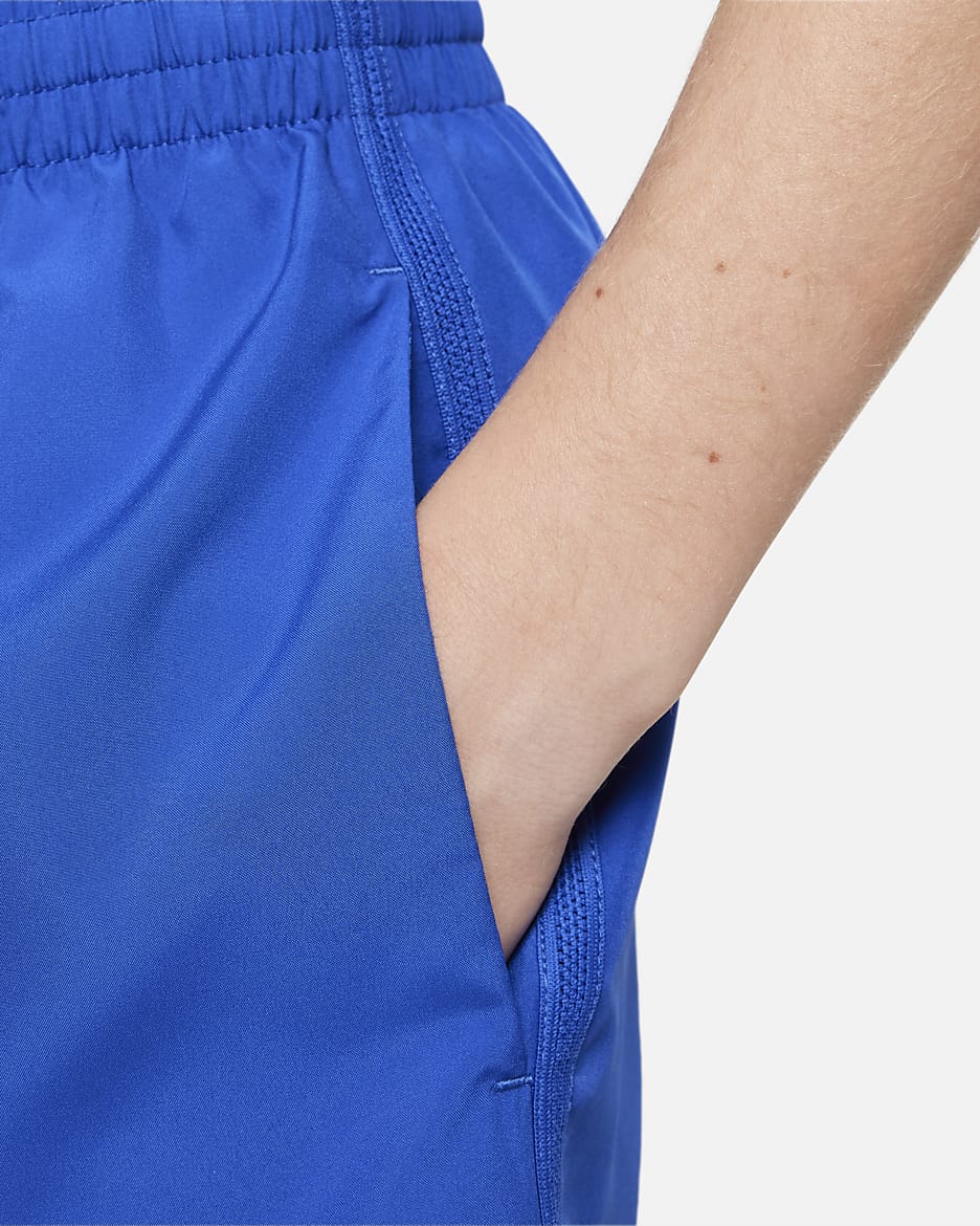 Träningsshorts Nike Multi Dri-FIT för ungdom (killar) - Game Royal/Vit