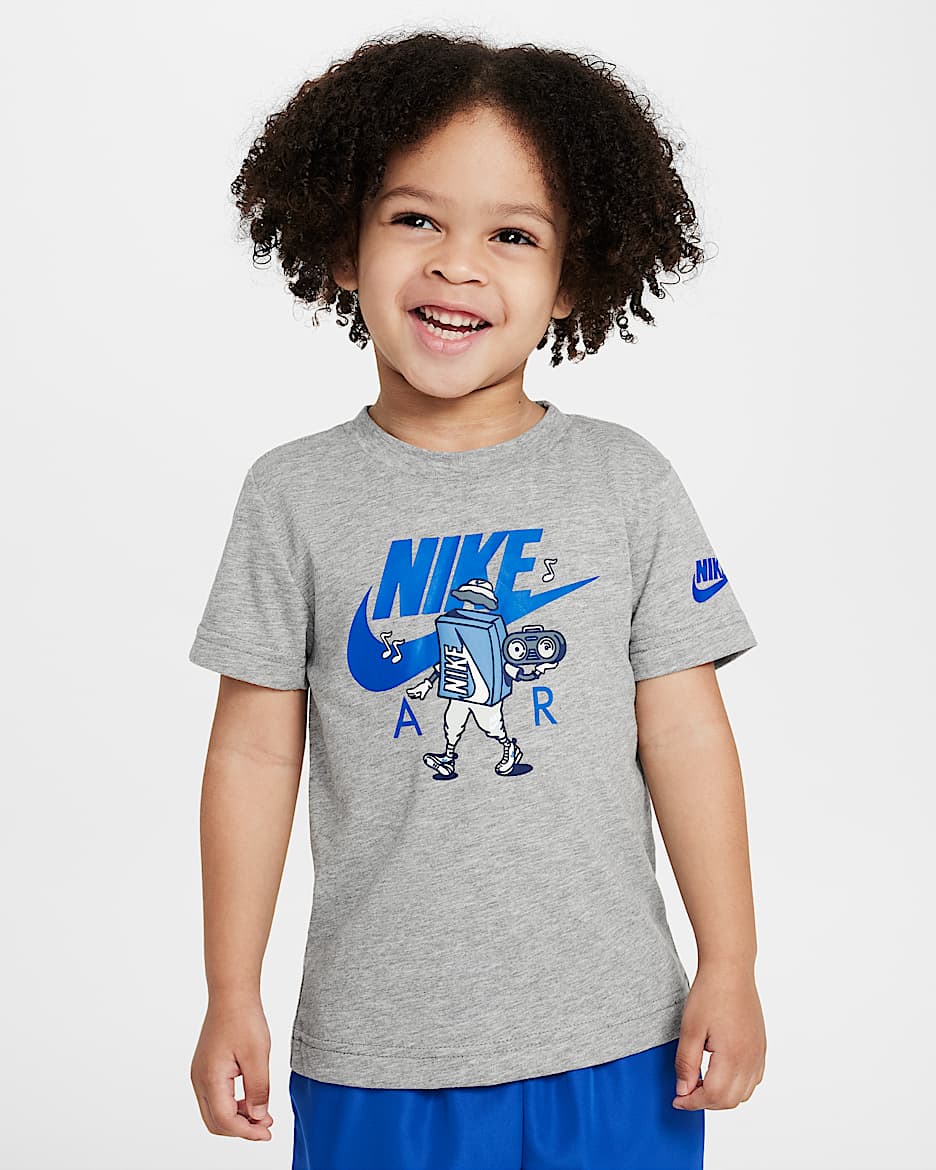 Nike Toddler Air Boxy T-Shirt - Dark Grey Heather
