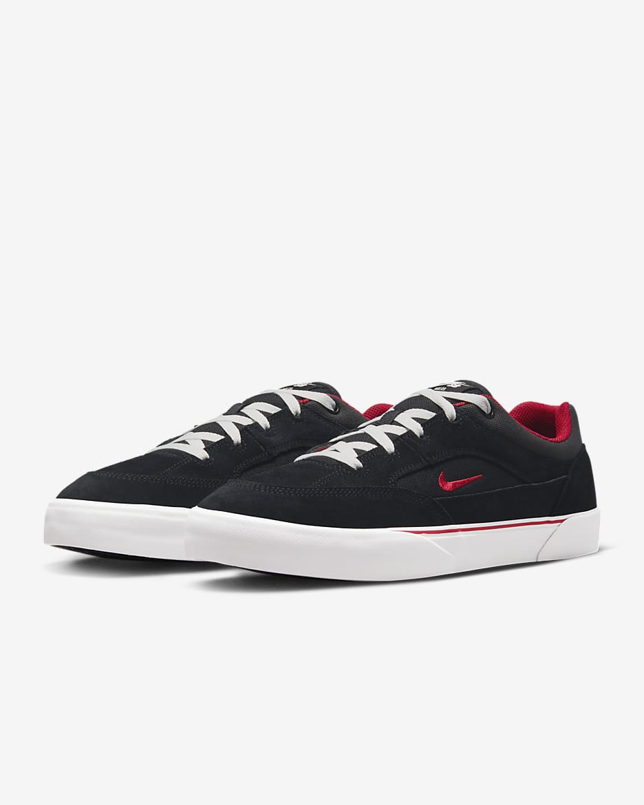 Nike SB Malor Men's Shoes - Black/Black/Anthracite/Gym Red