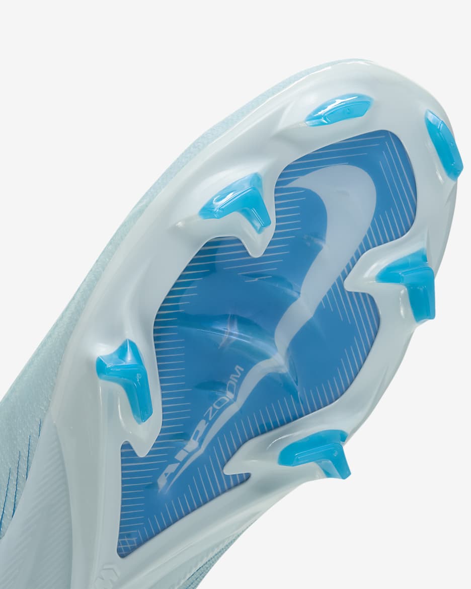 Fotbollssko för högt gräs Nike Mercurial Superfly 10 Elite FG med högt skaft - Glacier Blue/Blue Orbit