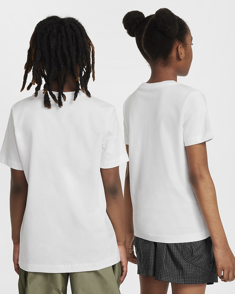 Nike Sportswear T-Shirt für ältere Kinder - Weiß