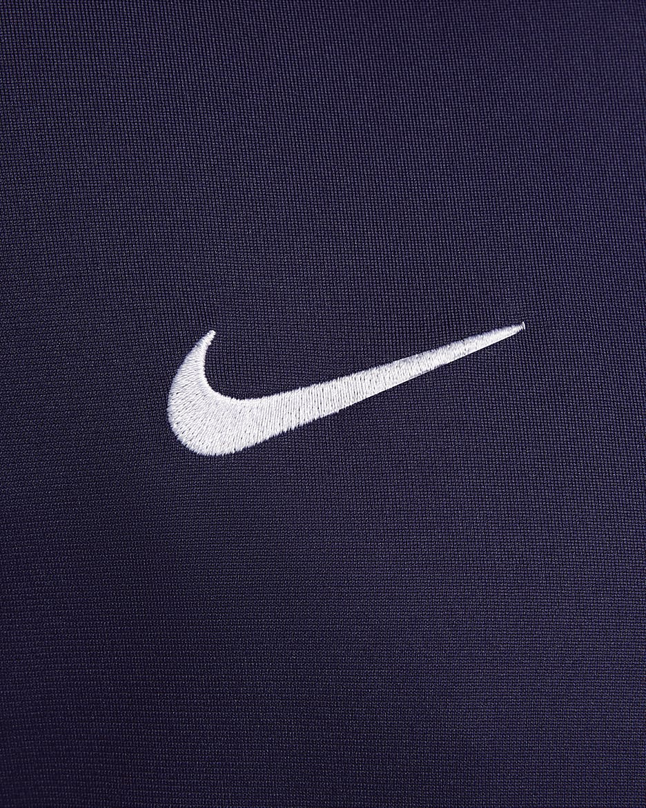 Survêtement de foot en maille Nike Dri-FIT Angleterre Strike pour homme - Purple Ink/Rosewood/Blanc