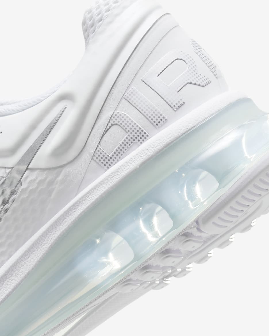 Buty dla dużych dzieci Nike Air Max 2013 - Biel/Czerń/Metallic Silver