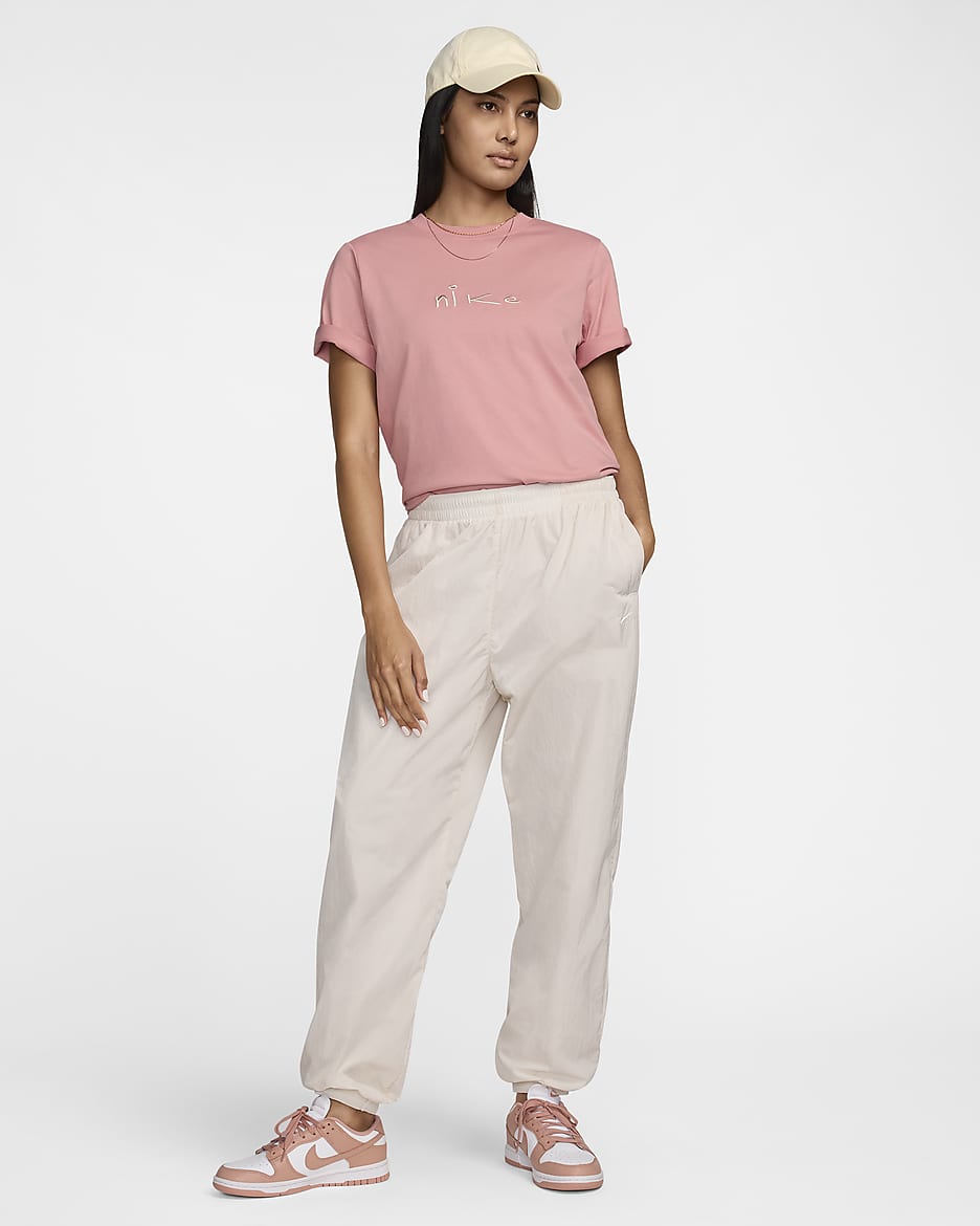 Nike Sportswear Women's T-Shirt - Rust Pink