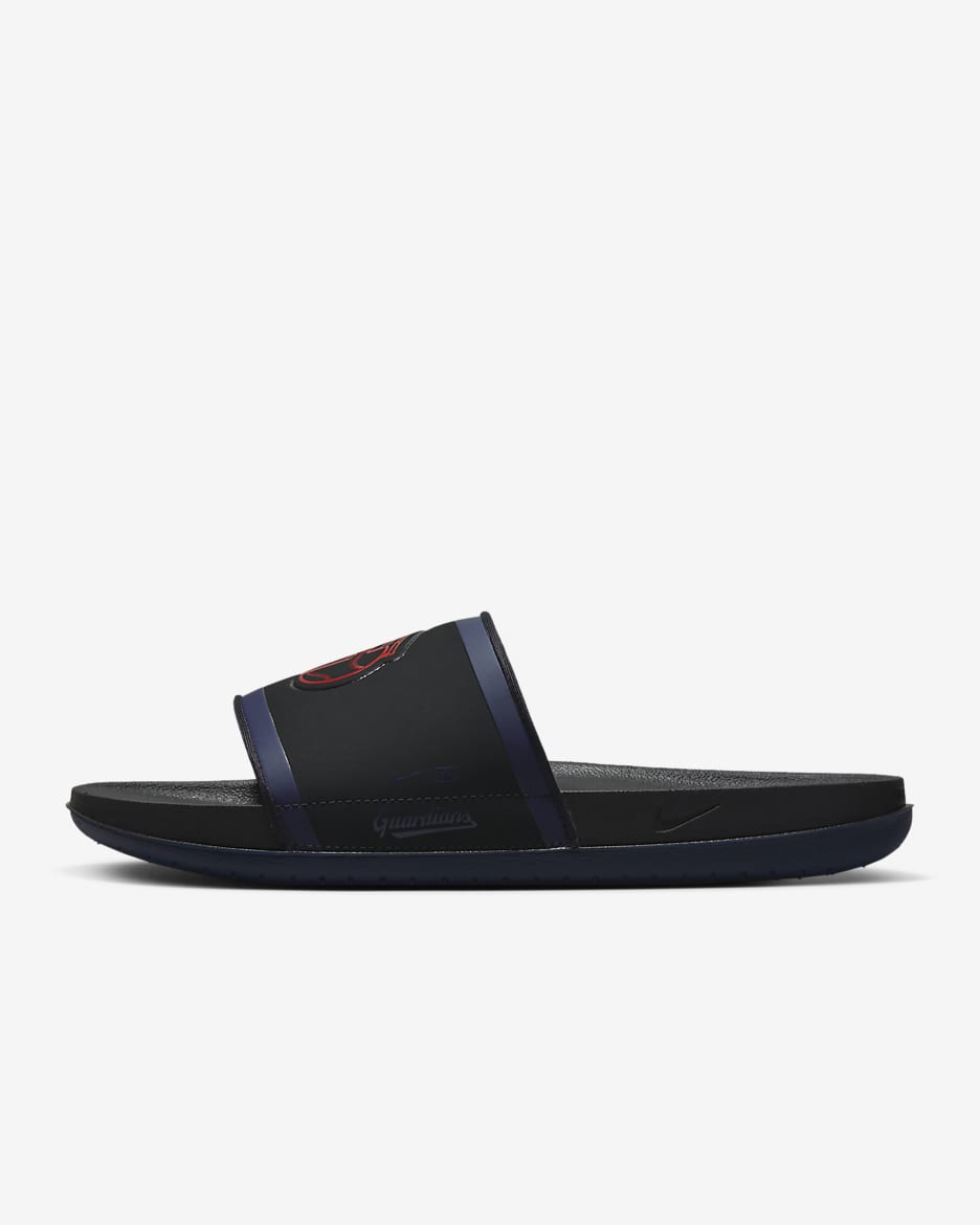 Nike Offcourt (MLB Cleveland) Slide - Black/College Navy/Sport Red