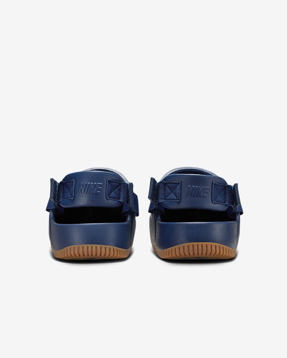 Nike Calm Men's Mules - Navy/Gum Medium Brown/Navy