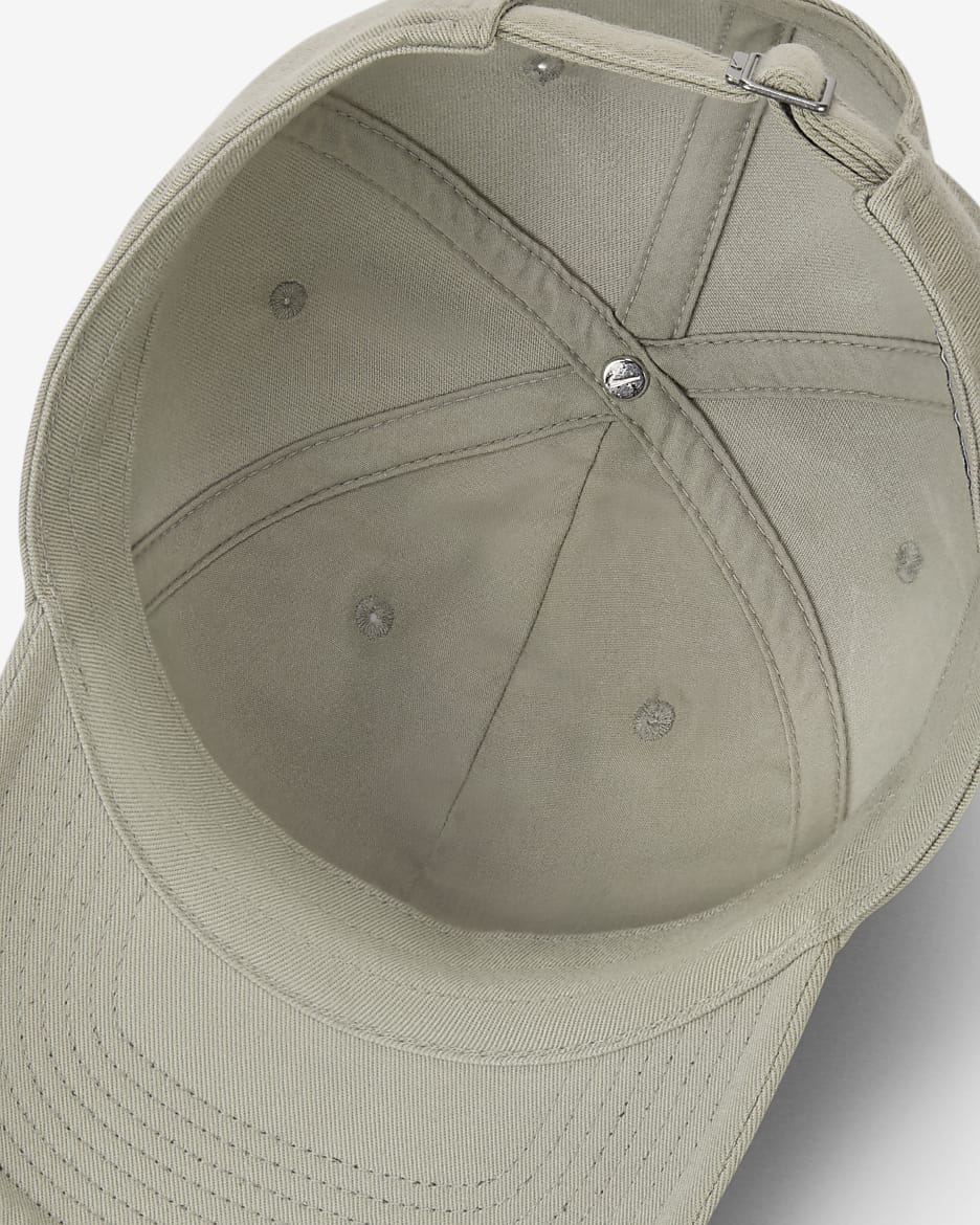 Cappello non strutturato Nike Club - Light Army/Sail