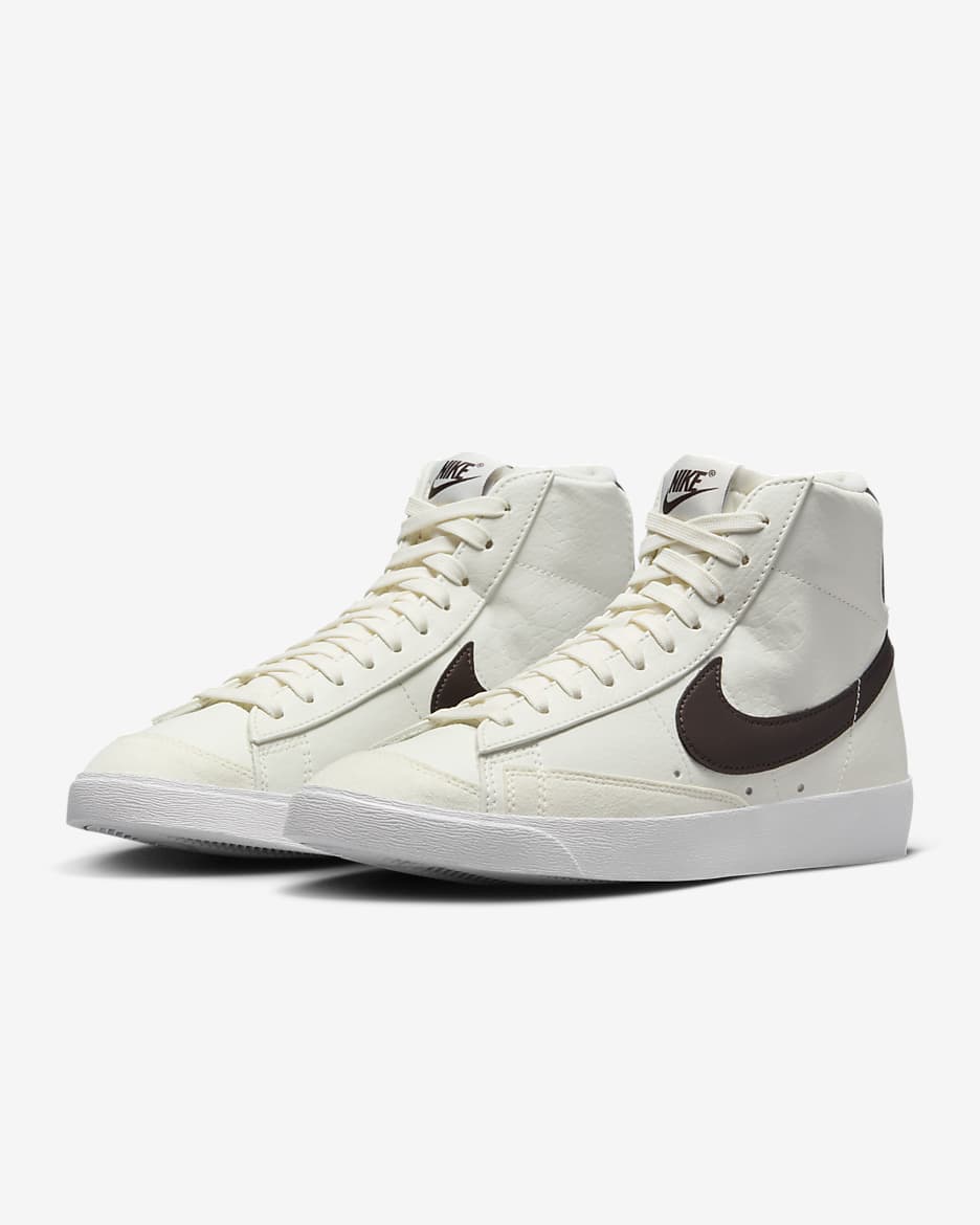 Tenis para mujer Nike Blazer Mid '77 - Vela/Blanco/Marrón barroco