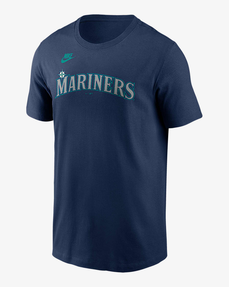 Ken Griffey Jr. Seattle Mariners Cooperstown Fuse Men's Nike MLB T-Shirt - Navy