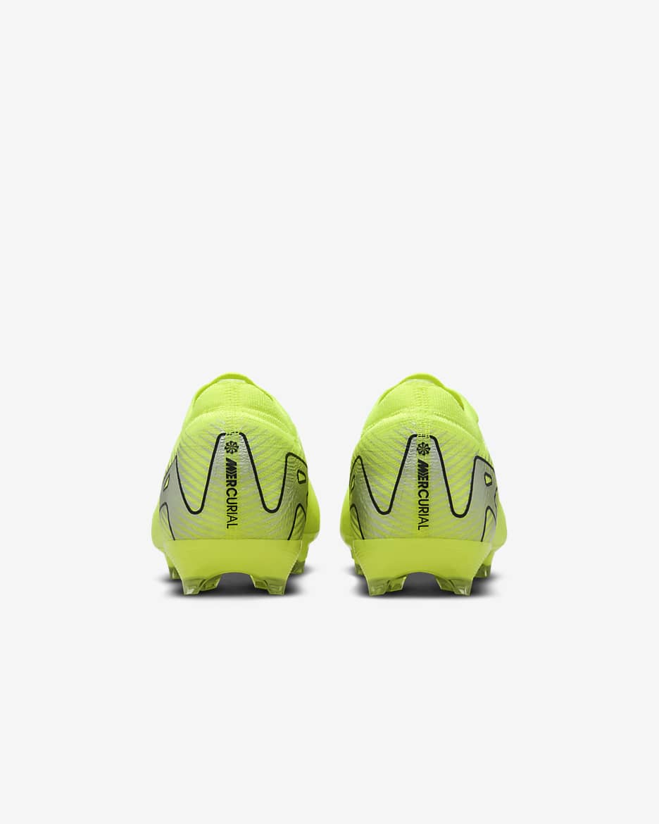 Nike Jr. Mercurial Vapor 16 Pro normál talajra készült, alacsony szárú futballcipő gyerekeknek/nagyobb gyerekeknek - Volt/Fekete