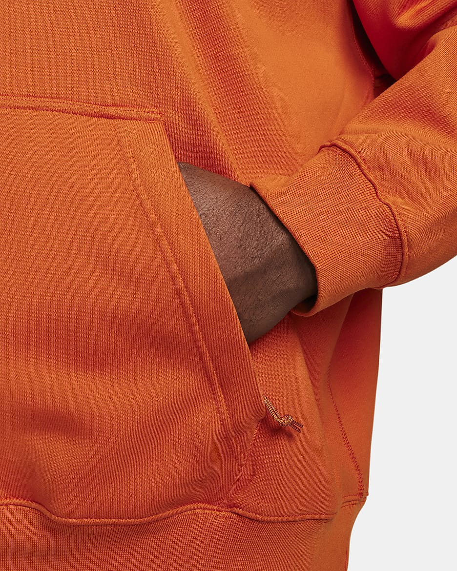 Nike ACG Therma-FIT Fleece Pullover Hoodie - Campfire Orange/Summit White