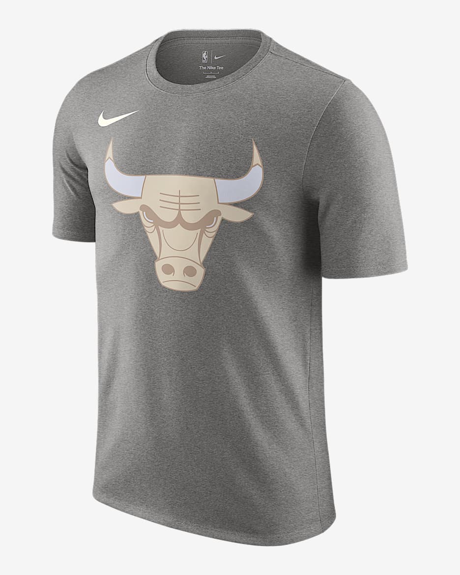 Chicago Bulls Essential City Edition Men's Nike NBA T-Shirt - Dark Grey Heather