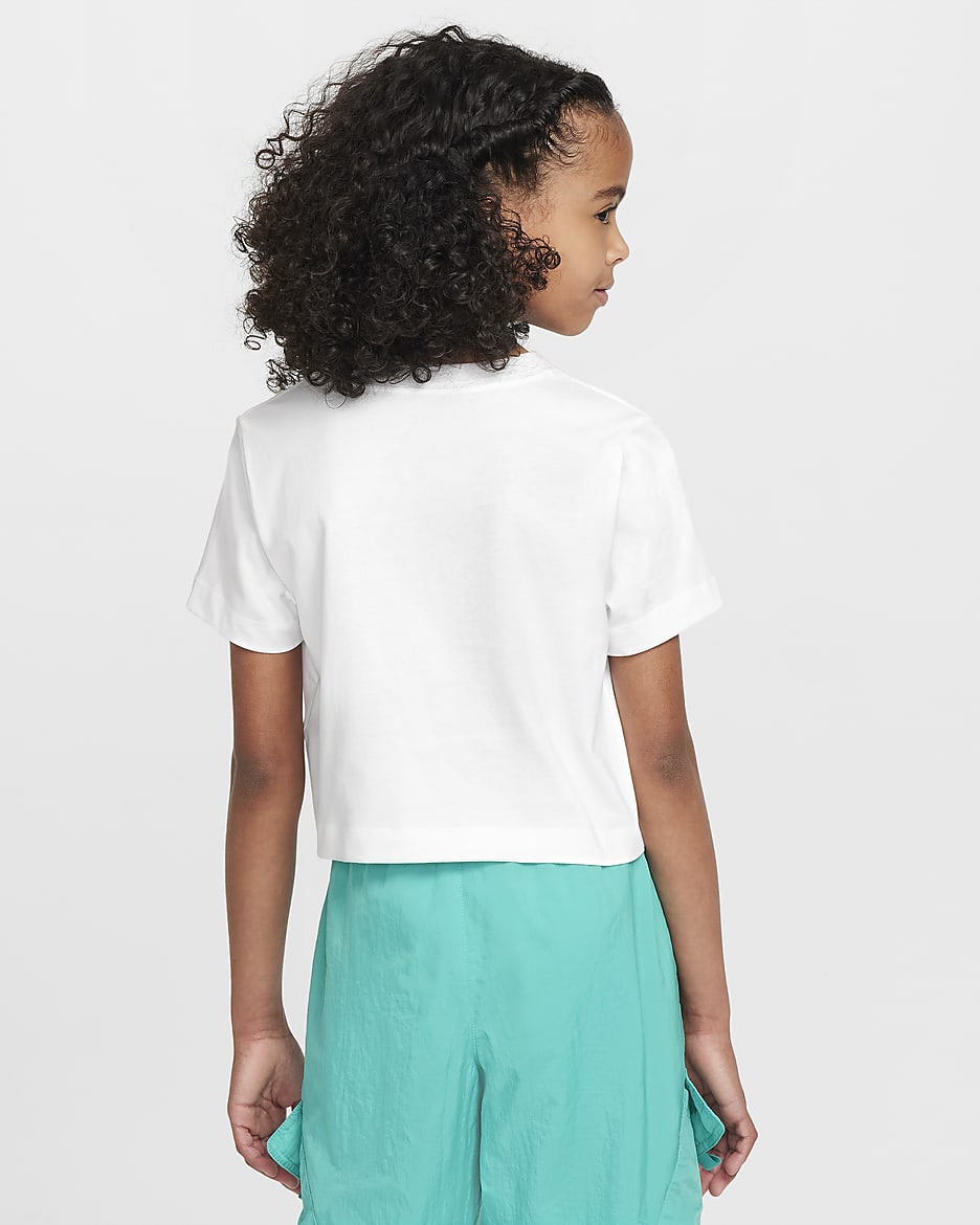 Nike Sportswear Camiseta corta - Niña - Blanco