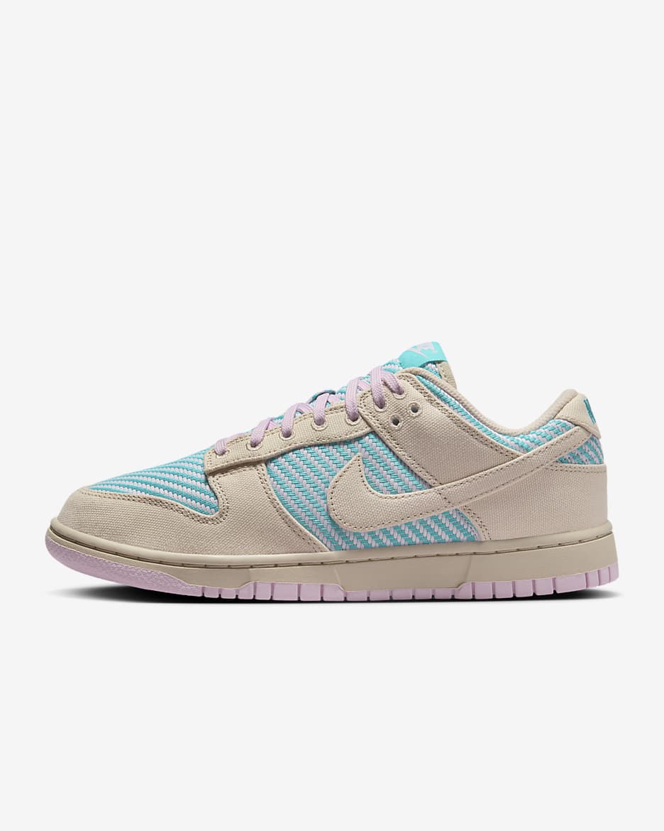 Nike Dunk Low Women's Shoes - Multi-Color/Dusty Cactus/Pink Foam/Sanddrift