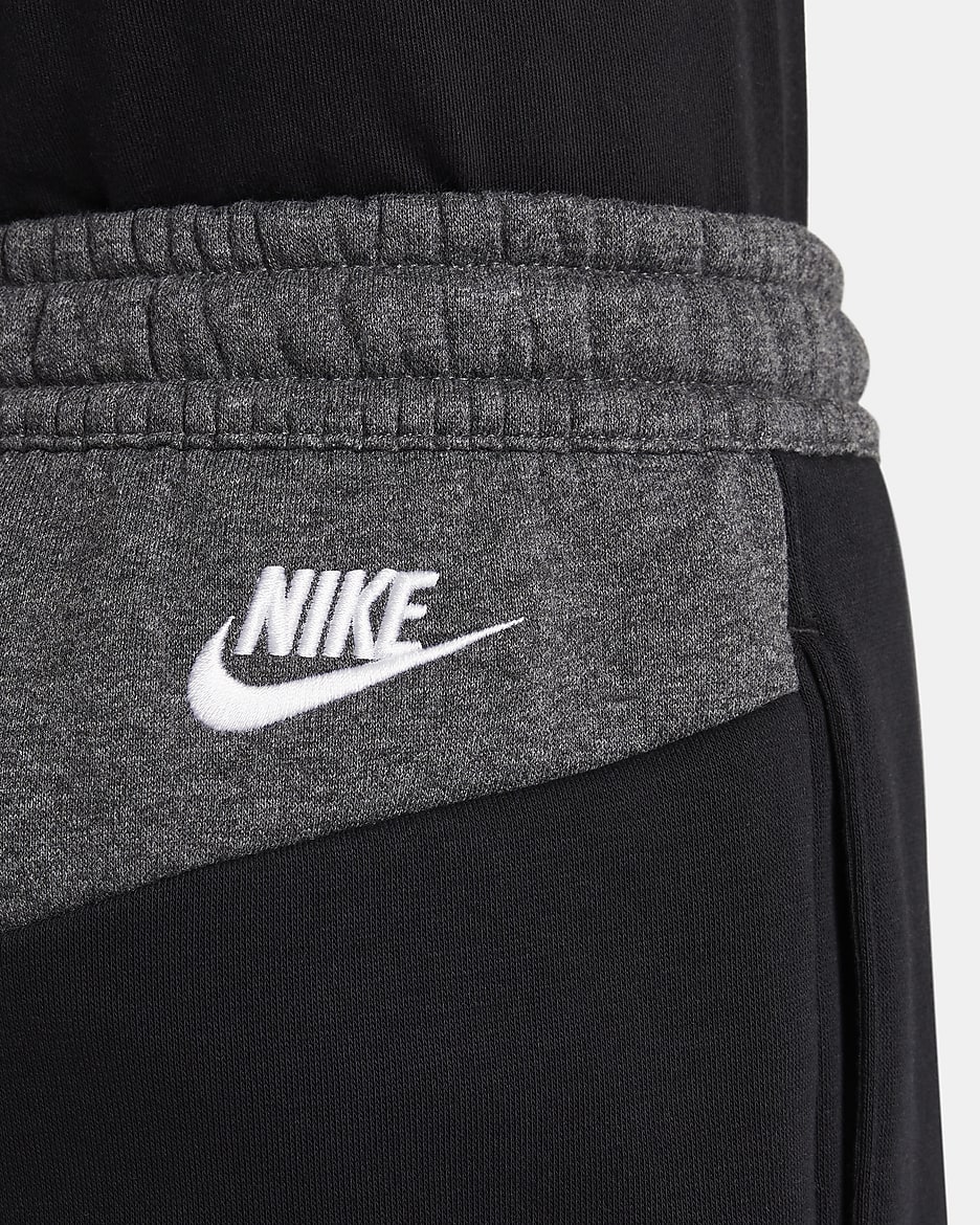 Nike Sportswear Amplify Big Kids' Joggers - Black/Dark Smoke Grey/White