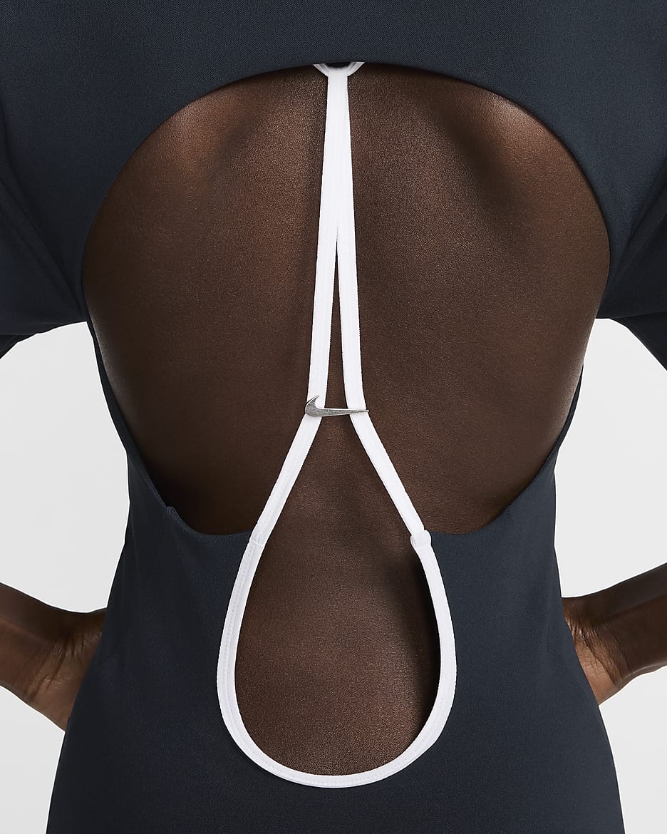 Vestido Nike x Jacquemus para mulher - Dark Obsidian/Branco