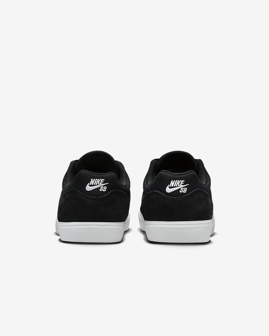 Nike SB Malor herenschoenen - Zwart/Zwart/Wit/Wit