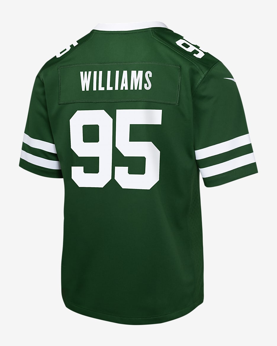 Quinnen Williams New York Jets Big Kids' Nike NFL Game Jersey - Green