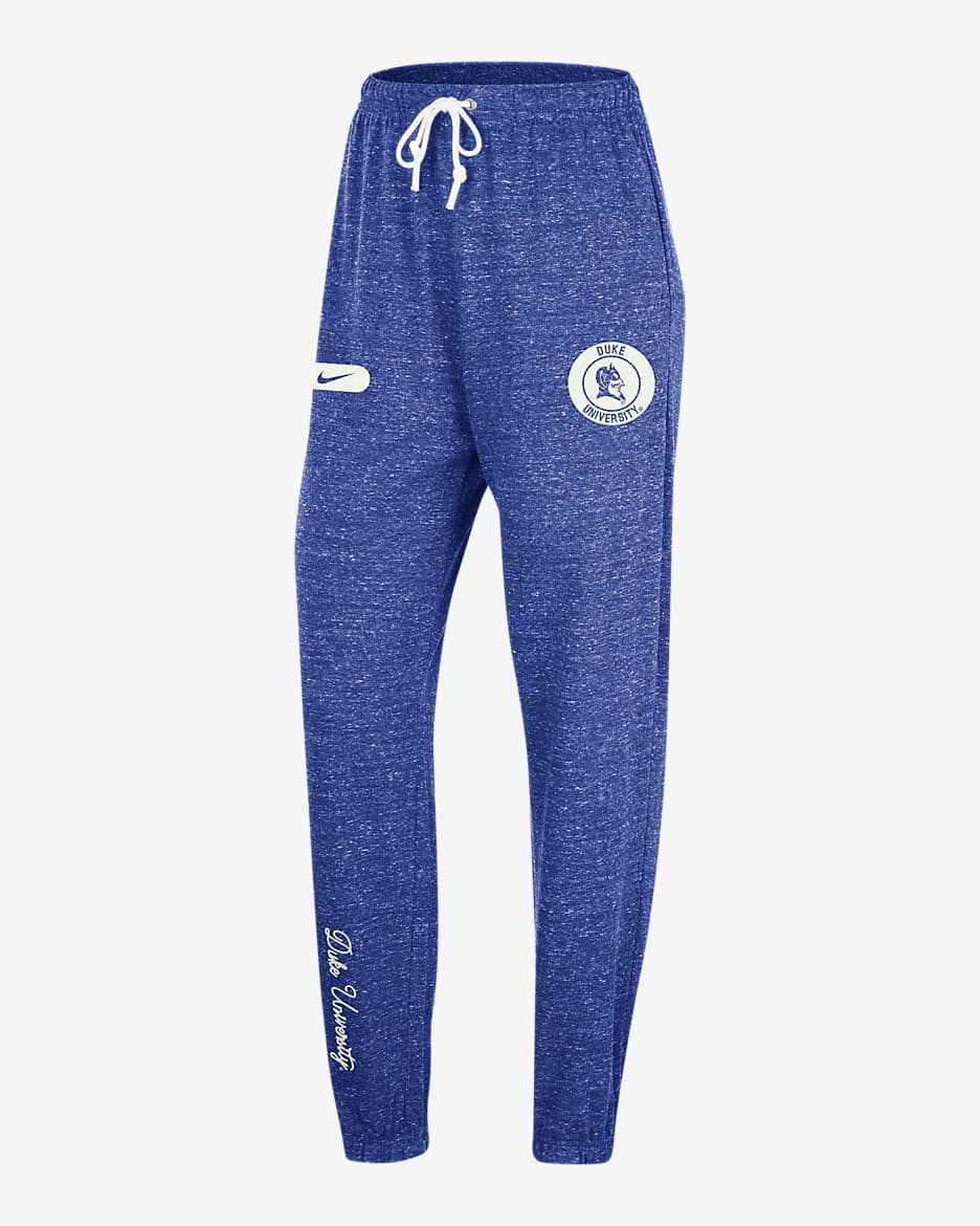 Duke Gym Vintage Women's Nike College Joggers - Game Royal/Black/Summit White