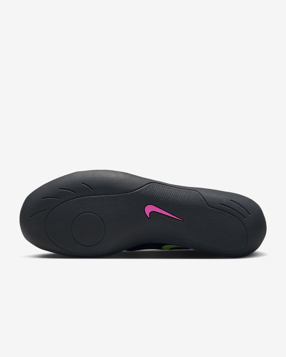 Nike Zoom Rival SD 2 Track & Field Throwing Shoes - Anthracite/Black/Light Lemon Twist/Fierce Pink