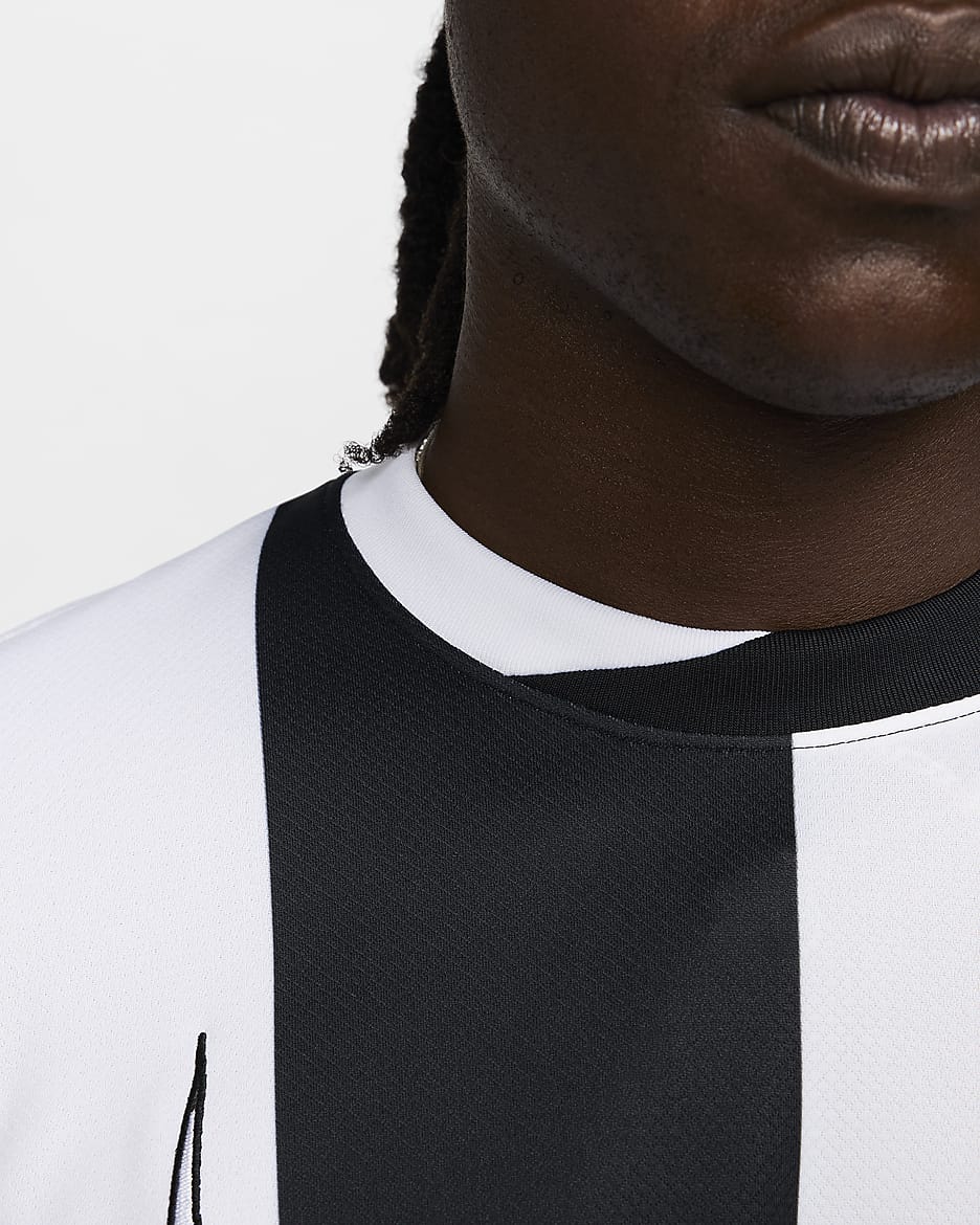 S.C. Męska koszulka piłkarska Nike Dri-FIT Corinthians Stadium 2024/25 (wersja trzecia) – replika - Biel/Czerń