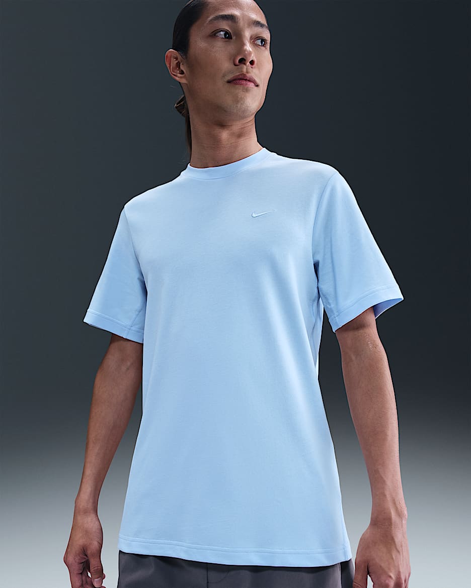 Nike Dri-FIT Primary Men's Training T-Shirt - Celestine Blue/Celestine Blue
